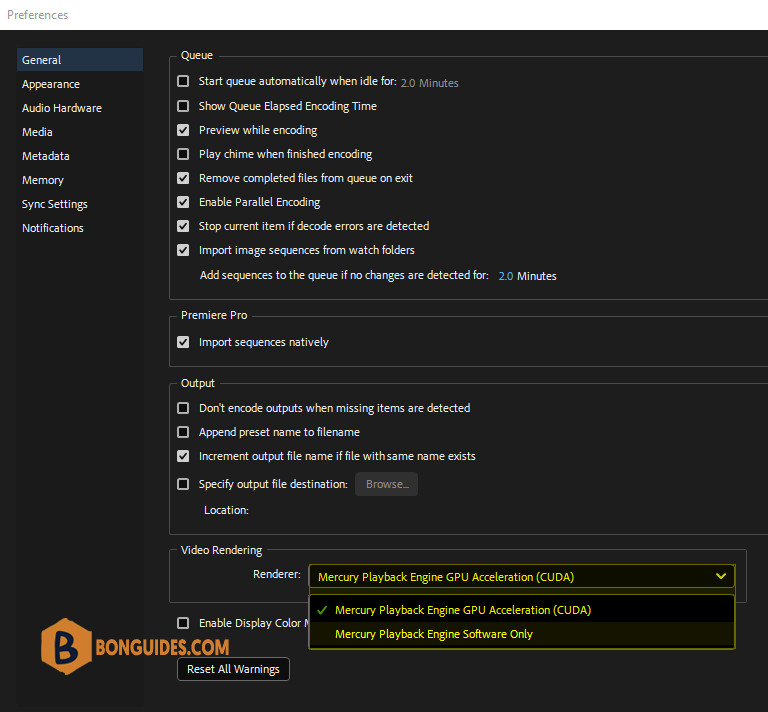 How to Use Graphic Card GPU while Exporting Videos in Adobe Premiere