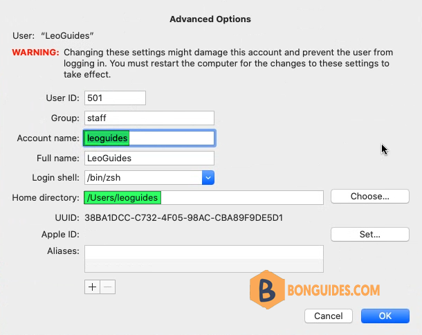 How to Change Your Username on macOS Devices