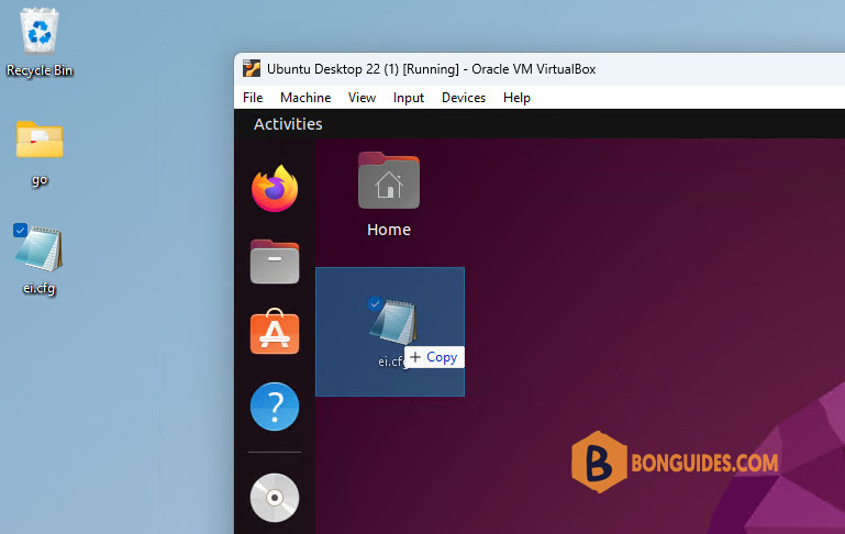 How to Fix Drag and Drop Not Working in Ubuntu 20.04 on VirtualBox