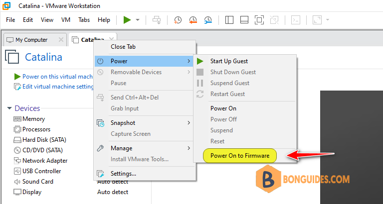 How to Boot a Mac VM into Recovery Mode on VMware Workstation