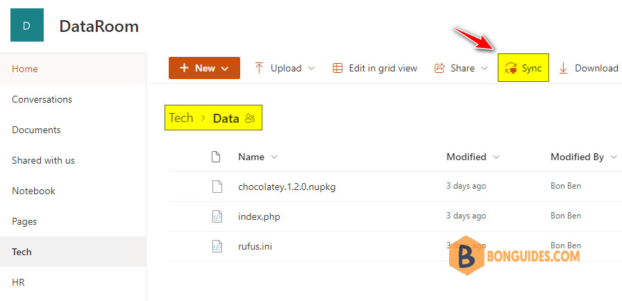 How to Sync a Folder in SharePoint Online to Your Windows Computer