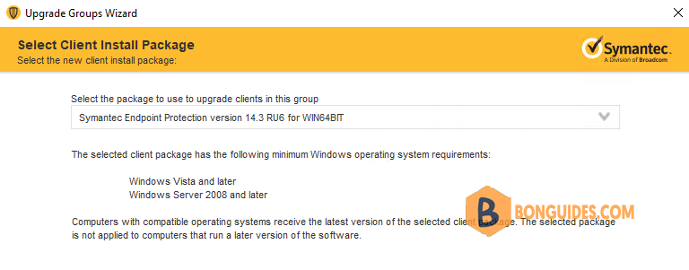 How to Upgrade Symantec Endpoint Client Remotely from SEPM