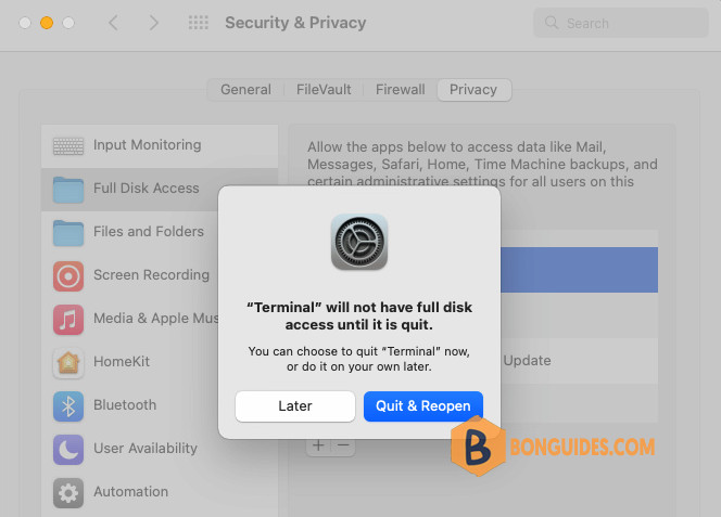 How to Fix ls Operation Not Permitted in macOS