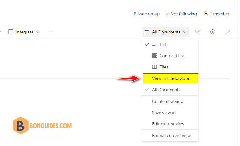 How to Enable View in File Explorer in SharePoint Online in Microsoft Edge