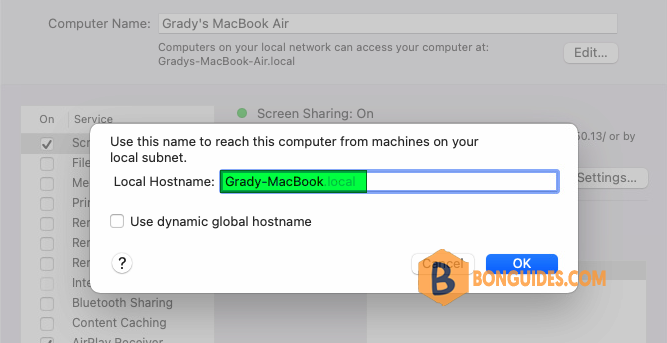 How to Change Your Computer Name or Local Hostname on Mac