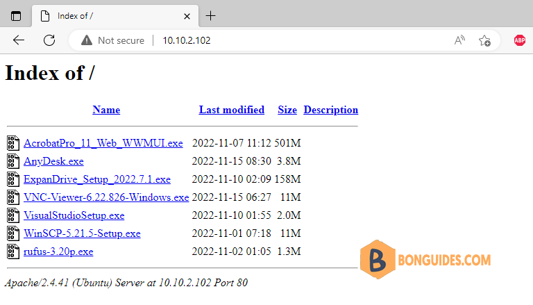 How to Setup a HTTP File Server in Ubuntu