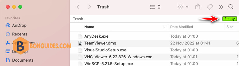 How to Empty the Trash on macOS