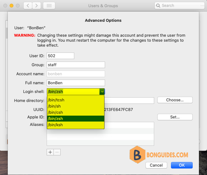 How to Switch the Default Shell to Bash on macOS
