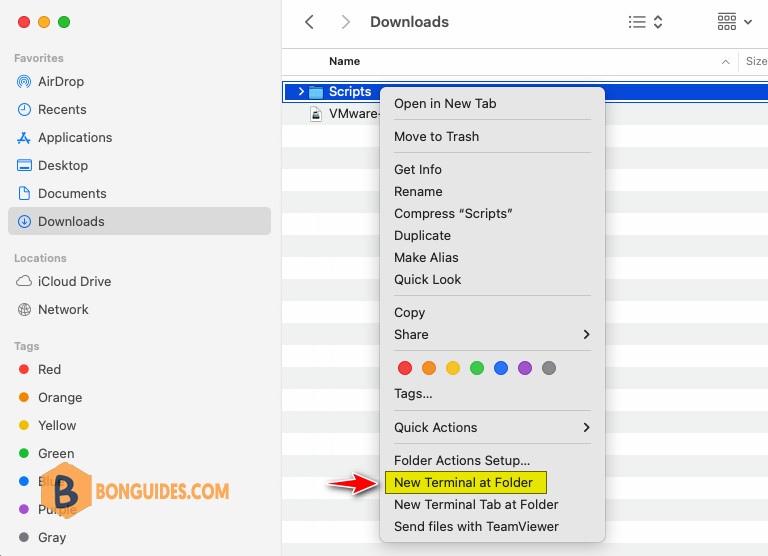 How to Launch Terminal App in the Current Folder Location on Mac