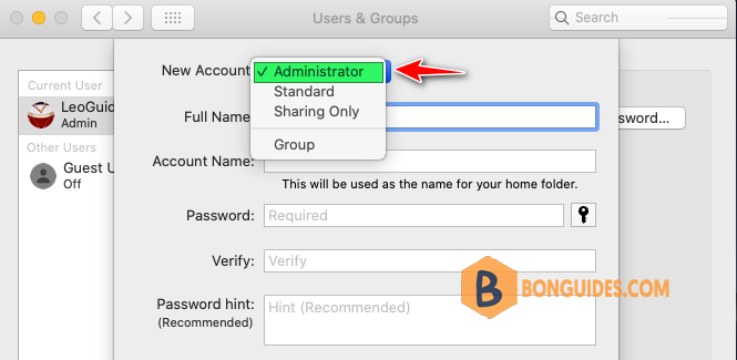 How to Add or Create Administrator Accounts on Your Mac