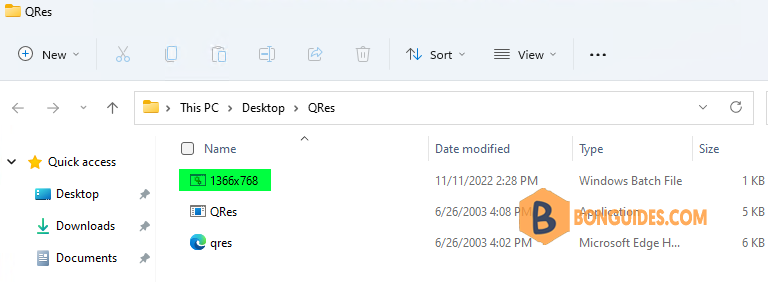 How to Change Windows 11 Screen Resolution with Command or Batch File