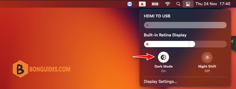 How to Turn on or Enable Dark Mode in macOS
