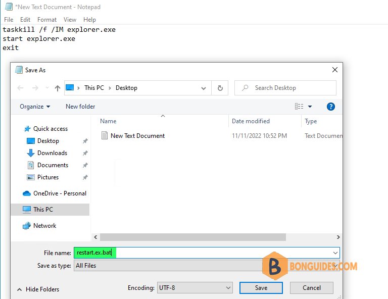 How to Restart Windows Explorer in Windows 10
