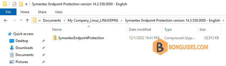 Export Install Packages for Linux in Symantec Endpoint Protection