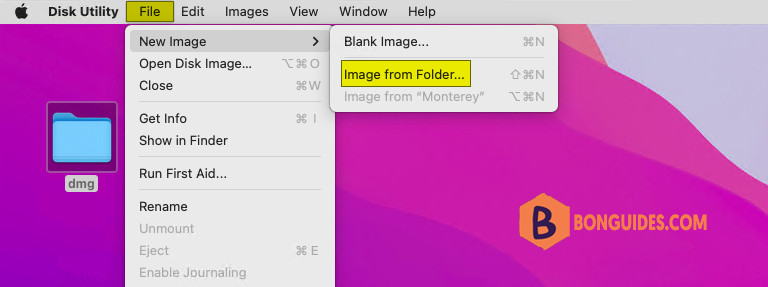 How to Convert macOS Installer File to DMG (.app to .dmg) on Mac