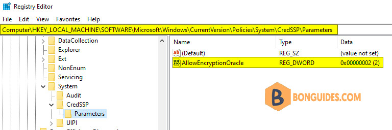 How to Fix CredSSP Encryption Oracle Remediation Error RDP on Windows 11
