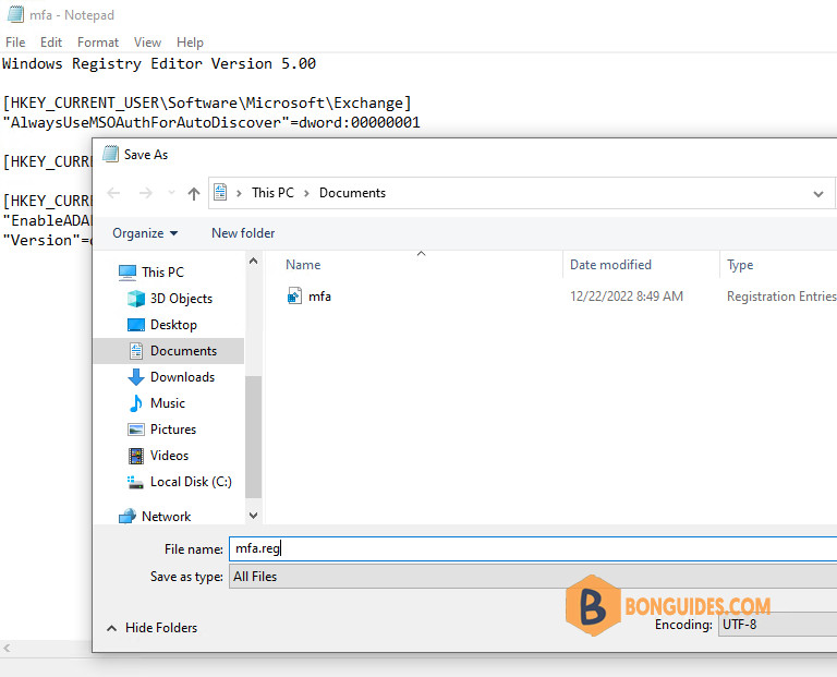 How to Enable Modern Authentication for Office 2013 on Windows