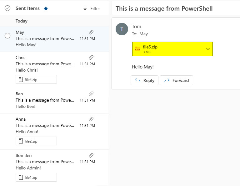 How to Send Emails in Bulk using PowerShell