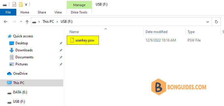 How to Create an USB Reset Disk in Windows 10