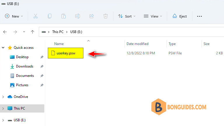 How to Create an USB Reset Disk in Windows 11