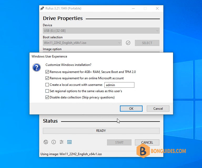 How to Create Windows 11 22H2 Bootable USB with Requirement Bypass
