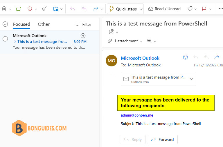 PowerShell to Send Emails with Delivery Notification Enabled