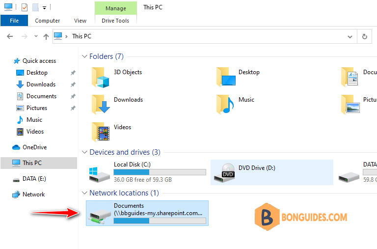 How to Map OneDrive for Business to a Drive Letter in Windows