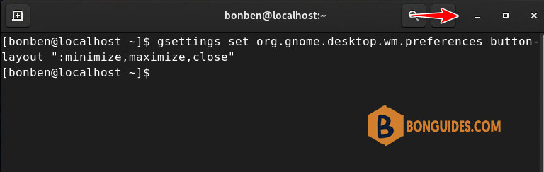 How to Get Back the Minimize and Maximize Button in Gnome