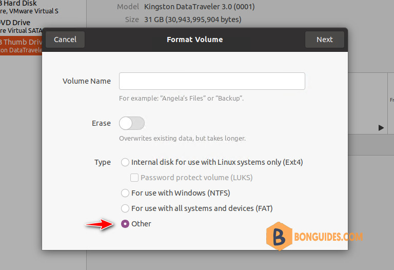 How to Format a USB Stick using exFAT on Linux