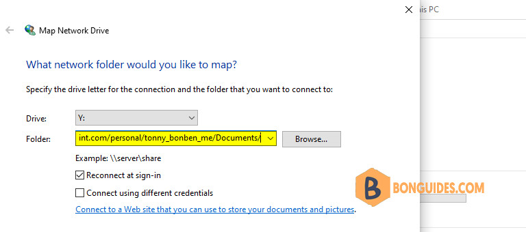 How to Map OneDrive for Business to a Drive Letter in Windows