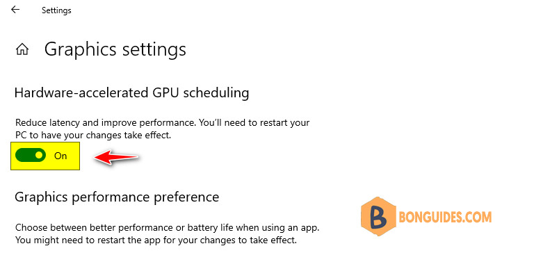 How to Enable Hardware Accelerated GPU Scheduling in Windows 10